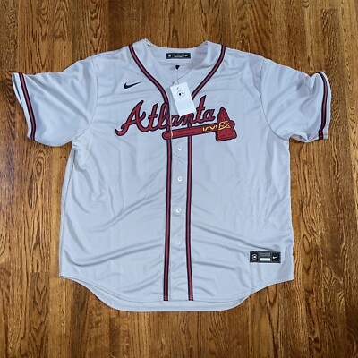 Ronald Acuna Jr. Atlanta Braves Nike Road Replica Player Name