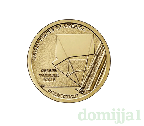 2020-S American Innovation Dollar CT REVERSE Proof - Connecticut $1 - Bild 4 von 4