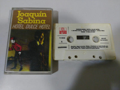 JOAQUIN SABINA Hotel Dulce Cinta Cassette 1987 Ariola Spain Edition