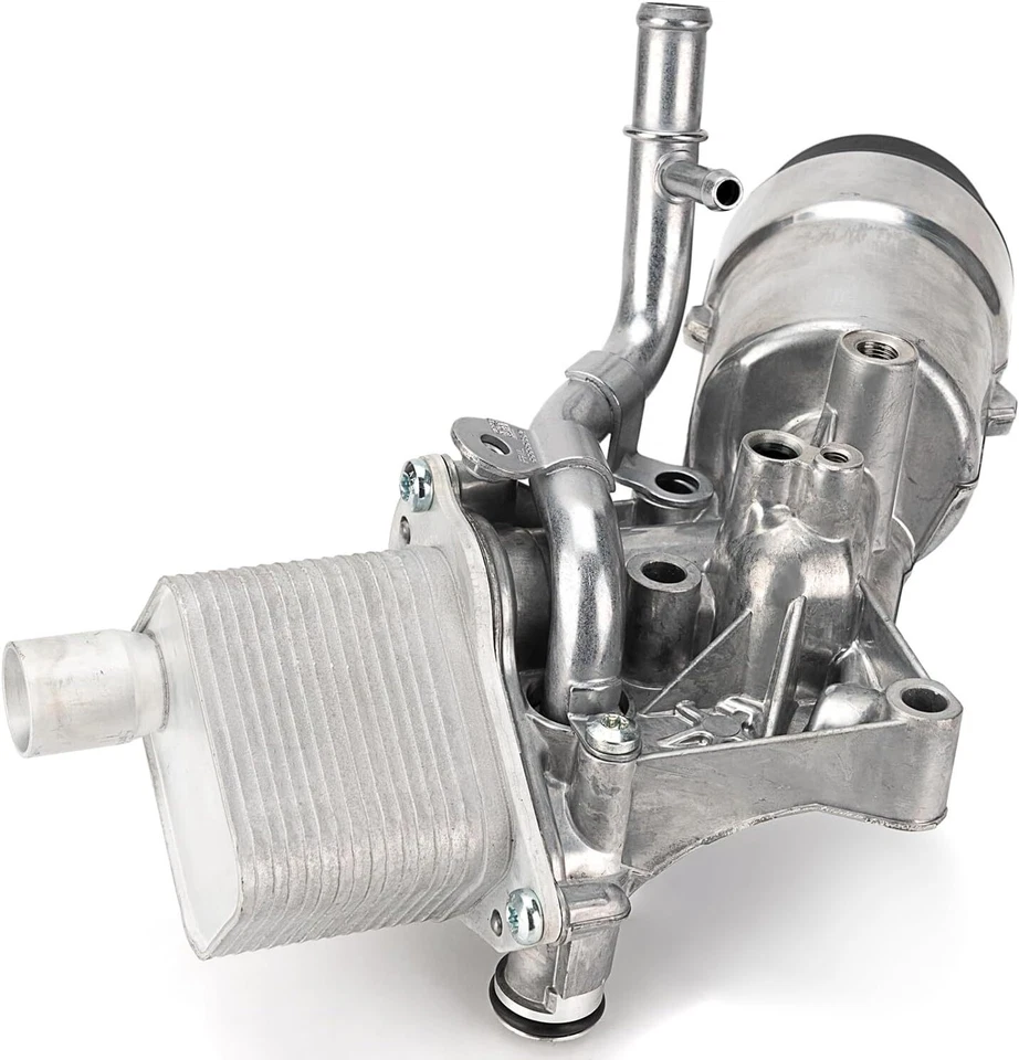 55566784 Oil Cooler Filter Housing For Chevy Cruze Sonic Trax Buick Encore 1.4L Foto 2 de 4