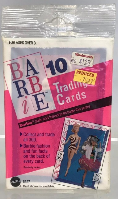 barbie trading cards deluxe first edition