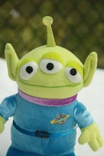 DISNEY Pixar Toy Story Alien Liitle Green Men Stuffed Doll Figure 8" Plush Soft