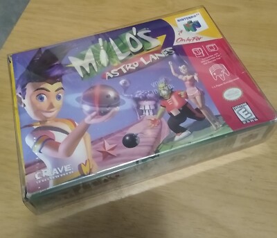 Milo's Astro Lanes N64 Nintendo 64 CIB | eBay