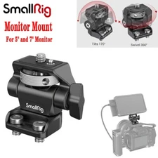 SmallRig Swivel 360° & Tilts 180°  Monitor Screw Mount For 5" and 7" Monitor New