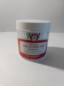 fab pharma white clay acne