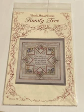 NEW RARE Ursula Michael Designs FAMILY TREE CROSS STITCH CHART PACK 1998