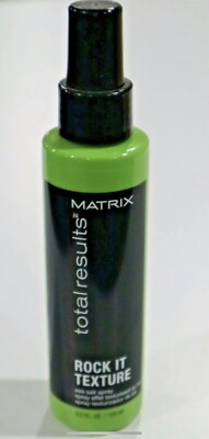 New Matrix Total Results Rock It Texture Sea Salt Spray 4.2 oz