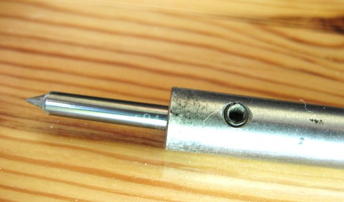 Reißnadel Ø 10 mm x 170 lang, mit Hartmetall-Spitzen, Ø 4 mm auswechselbar, rob - Bild 2 von 4