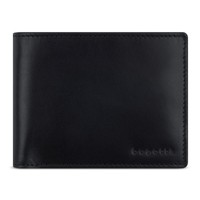 Bugatti Remo GeldböRse Rfid Schutz Leder 12Cm #BGL-492397 (Schwarz)