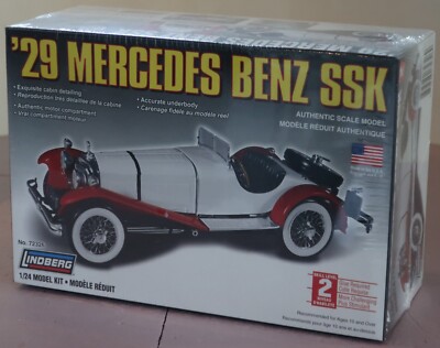 1929 Mercedes Benz SSK 1/24 MODEL KIT NOS issued in 2008 NOS PERFECT!