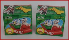 McDonald's 101 Dalmatians Snow Dome Dog Sledding Christmas Ornament FREE SHIP