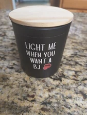 Funny Sexual Candle- LIGHT WHEN YOU WANT A BJ~~Great Gift For Him~~~