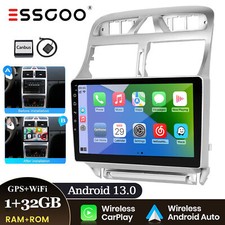 Apple CarPlay For Peugeot 307 2002-2013 Car Stereo GPS Radio Android 13 Auto RDS