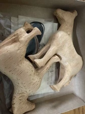 Vintage Craft Master Horse Team Old West Wooden Kit Model 950:350 - New Open Box