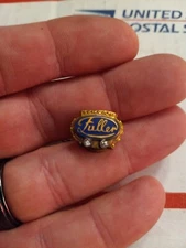 -Fuller Brush Co 2 Year Employee Service Vintage SCREW BACK Tie Tack Lapel Pin 