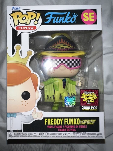 Funko Fundays 2022 Freddy Funko Macho Man WWE POP! limited edition 2000