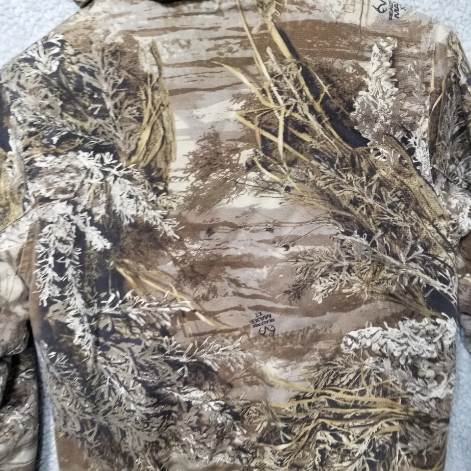 Realtree Max-1 XT Insulated Camo Camoflage Jacket Youth Size Large (10-12) - Image 4 of 4