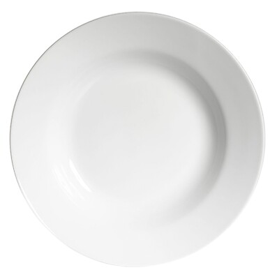 casa NOVA HUAN Suppenteller Suppenschale Weiß Porzellan Ø 23 cm