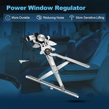 For 1995-2004 Toyota Tacoma Front Driver Side Power Window Regulator with Motor
