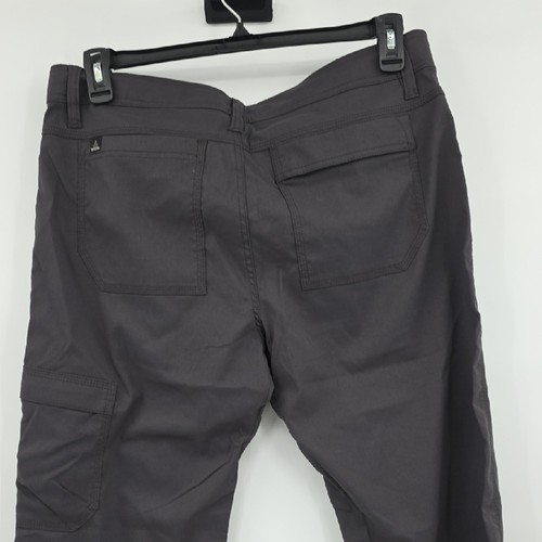 Prana Grey Stretch Zion Straight Pants Cargo Size 34W×28L - Picture 5 of 10