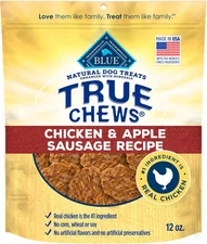 True Chews Dog Treats, Made in the USA with Natural Ingredients, Chicken and App