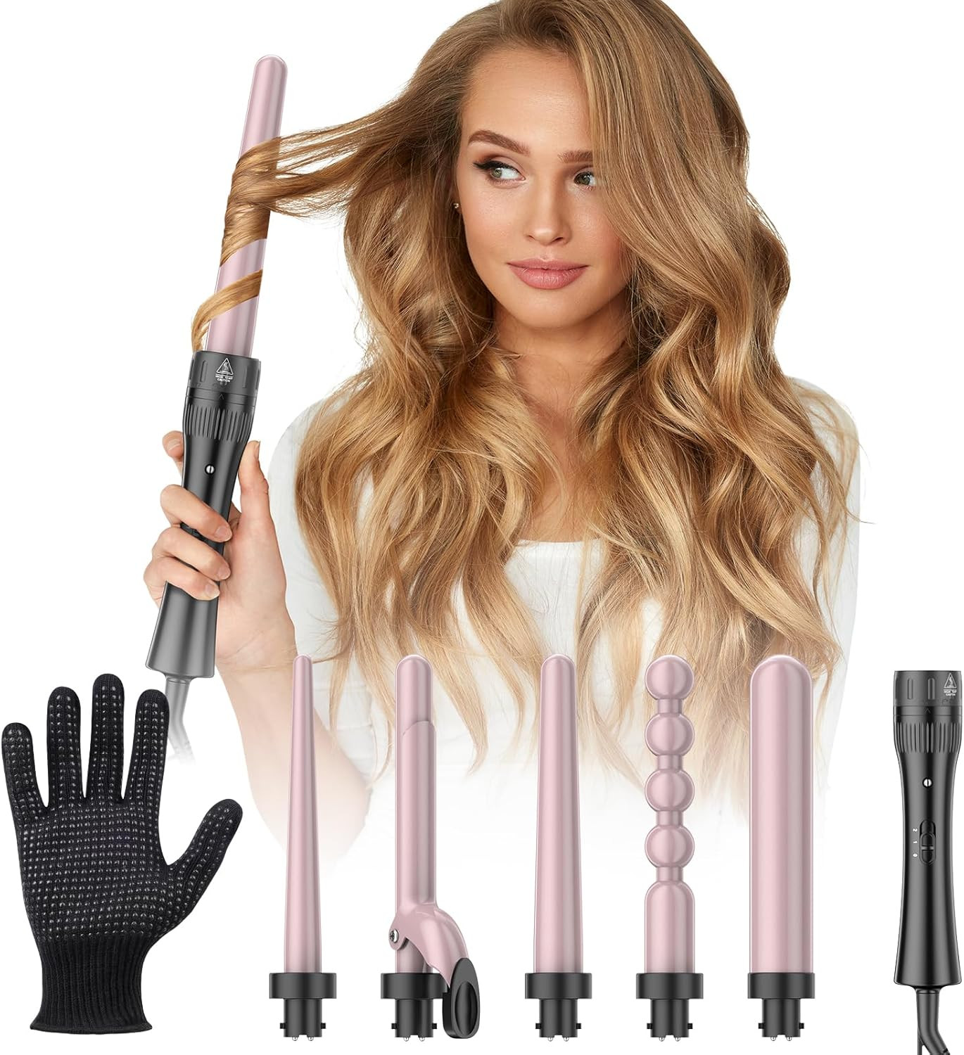 Recensione Ferro 5 in 1: Capelli Ricci Professionale a Casa Tua