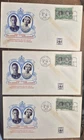 1939 Royal Train USA FDC King George VI Visit To Canada Lot Of 3