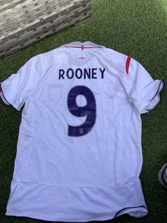 England Home Football Shirt 2006 Men’s XXL