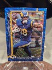 2025 Topps Chrome Terrance Ferguson Blue Wave /150 Rookie RC Rams