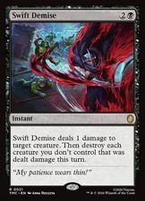 Swift Demise TMNT Magic the Gathering MTG