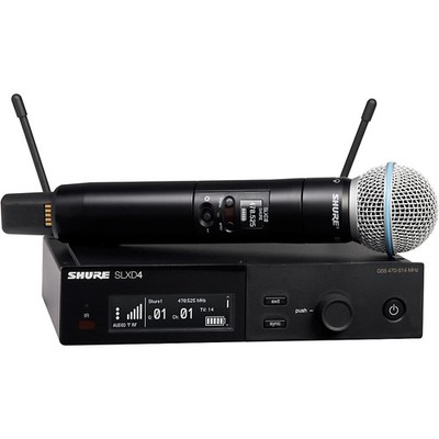 Shure SLXD24B58 Wireless Vocal System With BETA 58 Band J52