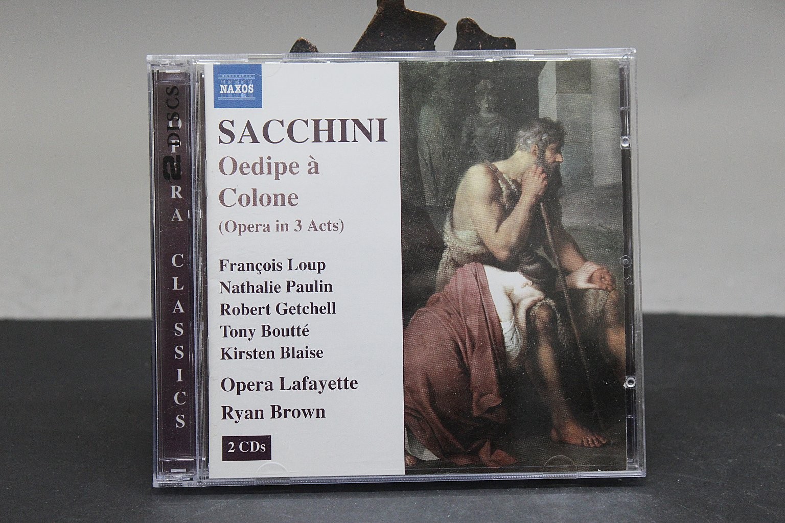SACCHINI – Oedipe à Colone 2CD 2006 Opera in 3 Acts Classical NAXOS