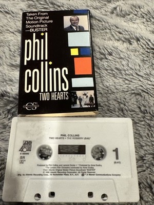 Phil Collins Two Hearts Cassette Single 1988 Buster Soundtrack