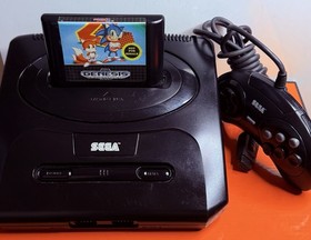 Refreshed USB-C Sega Genesis Model 2 Console W/Sonic &  New Green LED! Sweet!