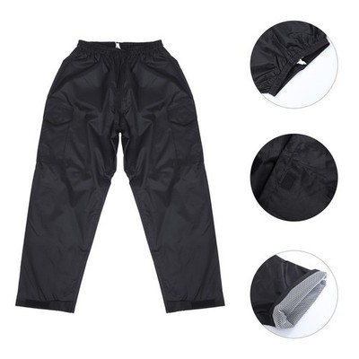 Rain-proof Pants Water-proof Pants for Adult Rain Pants Double-layer Pants