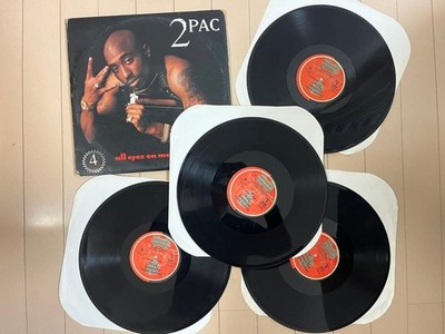 2Pac All Eyez On Me 1996 US Original 4LP Death Row First Press Hip Hop Vinyl