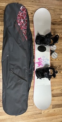 Retro Ride DH 2005 Vintage Freestyle snowboard, K2 Cinch Bindings, DAKINE BAG
