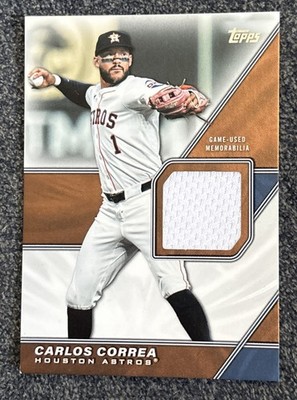Carlos Correa 2026 Topps Series 2 Major League Material Game-Used Relic #MLM2-CC