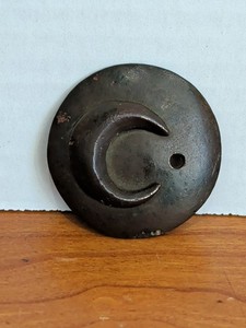 MUSEUM QUALITY Civil War 11th Corps Badge XI Corps "Crescent Moon" Gettysburg