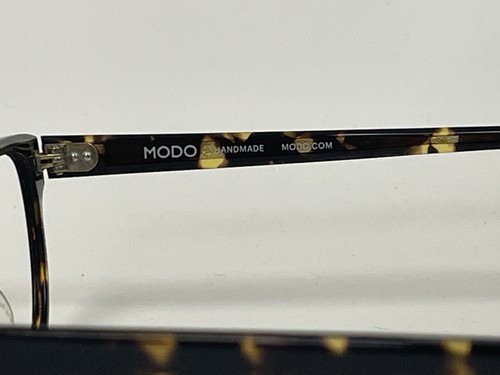 Authentic MODO 6606 DTORT Tortoise Titanium Rectangle Eyeglasses 50mm Lens - Imagen 5 de 6