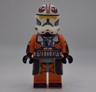 Red Five Rebel Pilot Clone Trooper Custom LEGO Star Wars Minifigure