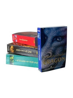 Inheritance Cycle 4 Book Set by Christopher Paolini   Eragon Fantasy Series
