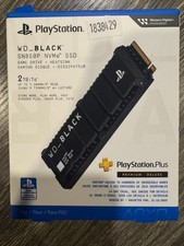 Western Digital WD_BLACK SN850P 2TB NVMe SSD for PS5 Heatsink New Box 