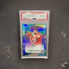 2017 Optic Holo Prizm #177 Patrick Mahomes II RC Rookie PSA 10 Pop 808 Hof Bound