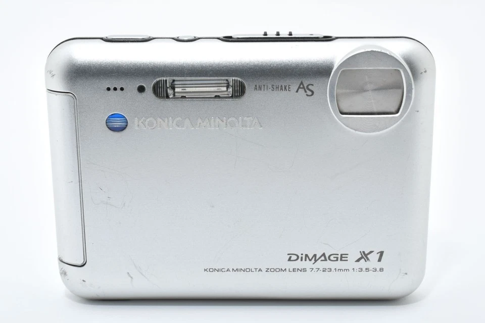 Konica Minolta Dimage X1 8.0 MP Digital Camera Silver Used From Japan - Image 2 of 4