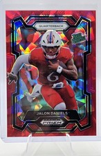 2024 Panini Prizm Draft Picks Jalon Daniels Rated Prosepct Red Ice Prizm