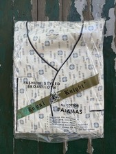 Deadstock 1960s Menswear Pajama Set