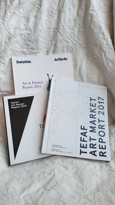 TEFAF Art Market Reports + Deloitte Art & Finance 2014   Set of 3   MINT Conditi