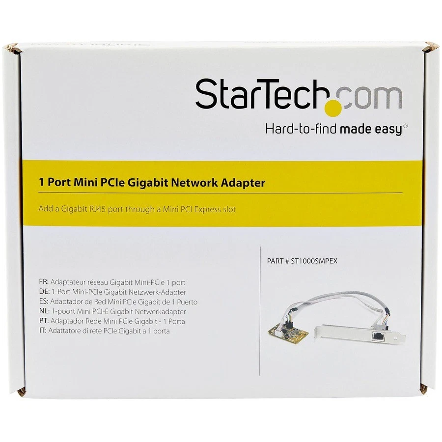 StarTech Mini PCI Express Gigabit Ethernet Network Adapter NIC Card - PCI - Image 3 of 4