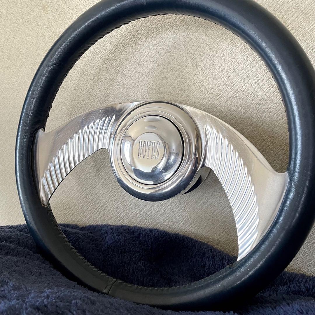 BOYDS ボイド ステアリング BOYDS Steering Wheel with Boss Adapter Vintage Used | eBay